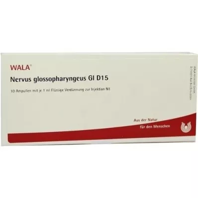 NERVUS GLOSSOPHARYNGEUS GL D 15 ampulas, 10X1 ml