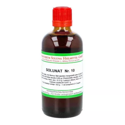 SOLUNAT Nr.10 pilieni, 100 ml