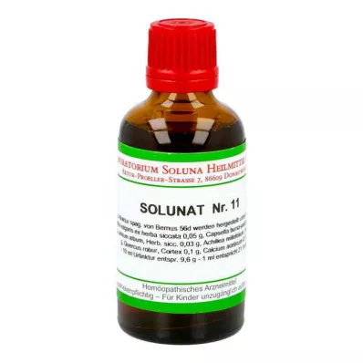 SOLUNAT Nr.11 pilieni, 50 ml