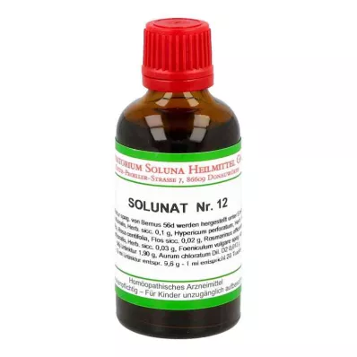 SOLUNAT Nr.12 pilieni, 50 ml SOLUNAT Nr.12 pilieni, 50 ml