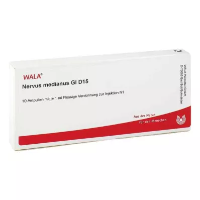 NERVUS MEDIANUS GL D 15 ampulas, 10X1 ml NERVUS MEDIANUS GL D 15 ampulas, 10X1 ml