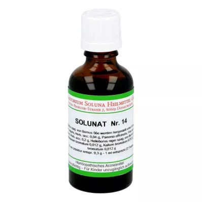 SOLUNAT Nr.14 pilieni, 50 ml SOLUNAT Nr.14 pilieni, 50 ml