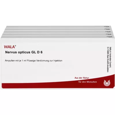 NERVUS OPTICUS GL D 6 ampulas, 50X1 ml