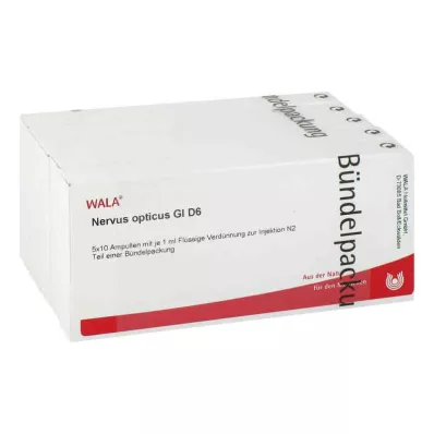 NERVUS OPTICUS GL D 6 ampulas, 50X1 ml
