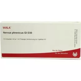 NERVUS PHRENICUS GL D 30 ampulas, 10X1 ml