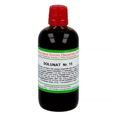 SOLUNAT Nr.15 pilieni, 100 ml