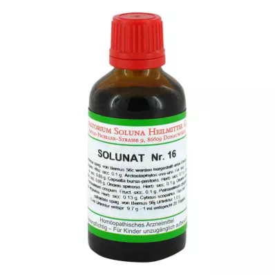 SOLUNAT Nr. 16 pilieni, 50 ml SOLUNAT Nr. 16 pilieni, 50 ml