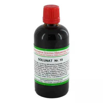 SOLUNAT Nr.19 pilieni, 100 ml SOLUNAT Nr.19 pilieni, 100 ml