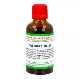SOLUNAT Nr. 20 pilieni, 50 ml