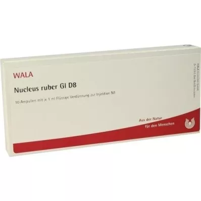 NUCLEUS ruber GL D 8 ampulas, 10X1 ml