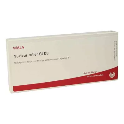 NUCLEUS ruber GL D 8 ampulas, 10X1 ml NUCLEUS ruber GL D 8 ampulas, 10X1 ml