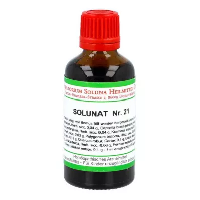 SOLUNAT Nr.21 pilieni, 50 ml