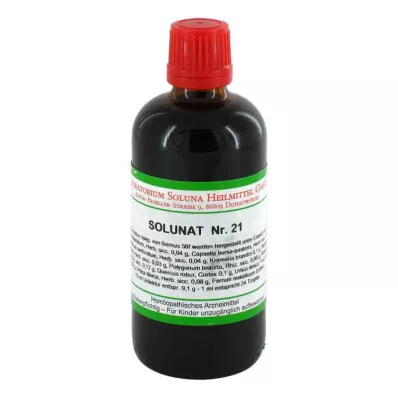 SOLUNAT Nr.21 pilieni, 100 ml