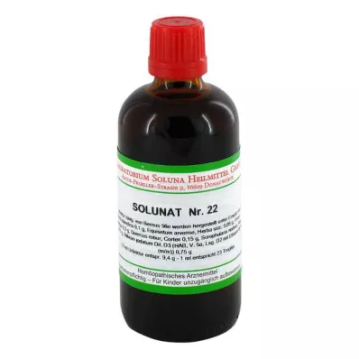 SOLUNAT Nr.22 pilieni, 100 ml SOLUNAT Nr.22 pilieni, 100 ml