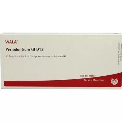PERIODONTIUM GL D 12 ampulas, 10X1 ml