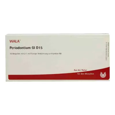 PERIODONTIUM GL D 15 ampulas, 10X1 ml