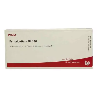 PERIODONTIUM GL D 30 ampulas, 10X1 ml PERIODONTIUM GL D 30 ampulas, 10X1 ml