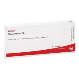 PHOSPHORUS D 8 ampulas, 10X1 ml