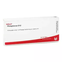 PHOSPHORUS D 12 ampulas, 10X1 ml