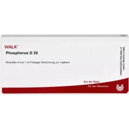 PHOSPHORUS D 20 ampulas, 10X1 ml