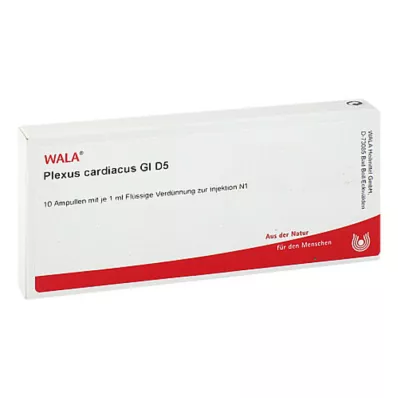 PLEXUS CARDIACUS GL D 5 ampulas, 10X1 ml