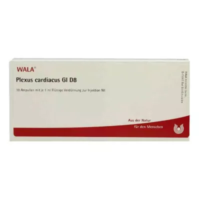 PLEXUS CARDIACUS GL D 8 ampulas, 10X1 ml PLEXUS CARDIACUS GL D 8 ampulas, 10X1 ml