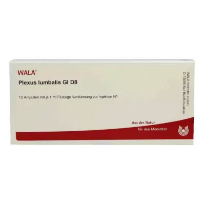 PLEXUS LUMBALIS GL D 8 ampulas, 10X1 ml
