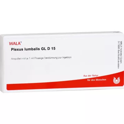 PLEXUS LUMBALIS GL D 15 ampulas, 10X1 ml