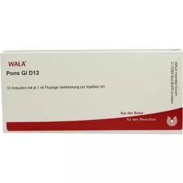 PONS GL D 12 ampulas, 10X1 ml