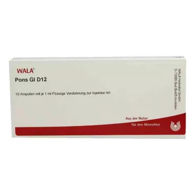PONS GL D 12 ampulas, 10X1 ml PONS GL D 12 ampulas, 10X1 ml