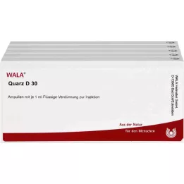 QUARZ D 30 ampulas, 50X1 ml