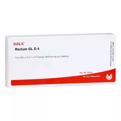RECTUM GL D 4 ampulas, 10X1 ml