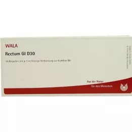 RECTUM GL D 30 ampulas, 10X1 ml