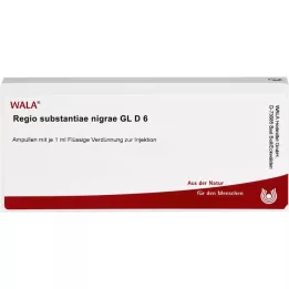 REGIO substantiae nigrae GL D 6 ampulas, 10X1 ml