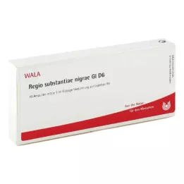 REGIO substantiae nigrae GL D 6 ampulas, 10X1 ml