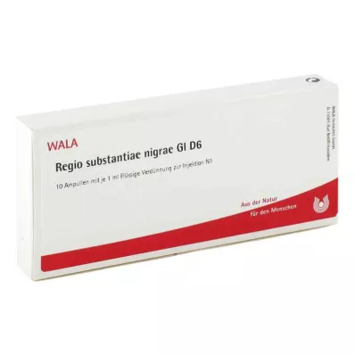 REGIO substantiae nigrae GL D 6 ampulas, 10X1 ml