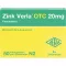 ZINK VERLA OTC 20 mg apvalkotās tabletes, 50 gab