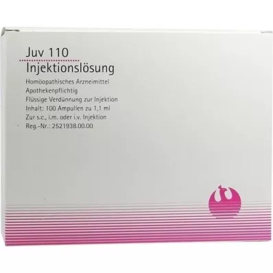 JUV 110 ampulas, 100X1,1 ml