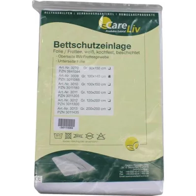 BETTSCHUTZEINLAGE Frotē dvieļu pārklājs 100x140 cm, 1 gab