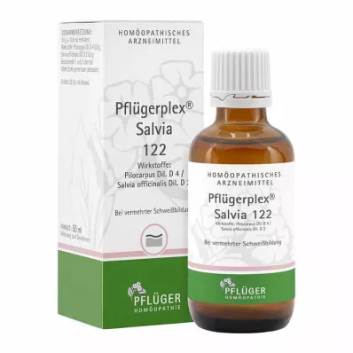 PFLÜGERPLEX Salvija 122 pilieni, 50 ml PFLÜGERPLEX Salvija 122 pilieni, 50 ml