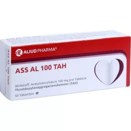 ASS AL 100 TAH tabletes, 50 gab