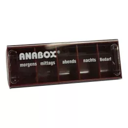 ANABOX Dienas kaste sarkana, 1 gab
