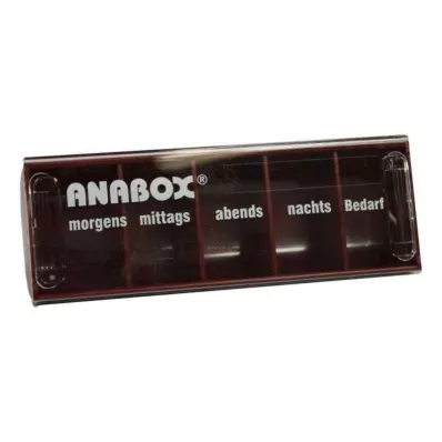 ANABOX Dienas kaste sarkana, 1 gab