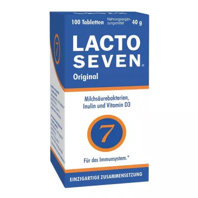 LACTO SEVEN Tabletes, 100 gab LACTO SEVEN Tabletes, 100 gab