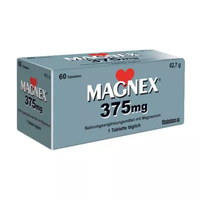 MAGNEX 375 mg tabletes, 60 gab