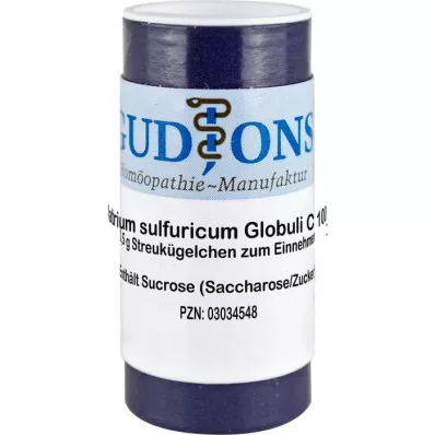 NATRIUM SULFURICUM C 1000 vienreizējas devas globules, 0,5 g