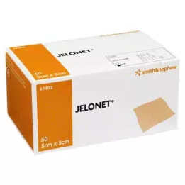 JELONET Parafīna marle 5x5 cm sterila, 50 gab