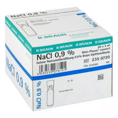 KOCHSALZLÖSUNG 0,9% Miniplasco connect, 20X5 ml KOCHSALZLÖSUNG 0,9% Miniplasco connect, 20X5 ml