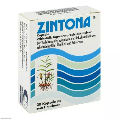 ZINTONA Kapsulas, 20 gab