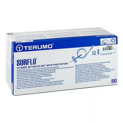 SURSHIELD Surflo drošības perf. galda piederumi 21 G zaļi, 50 gab